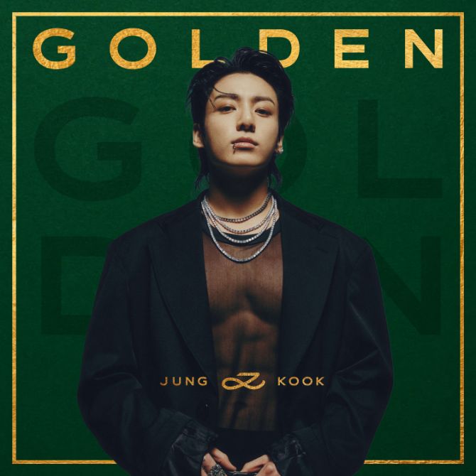 GOLDEN - Jung Kook album cover